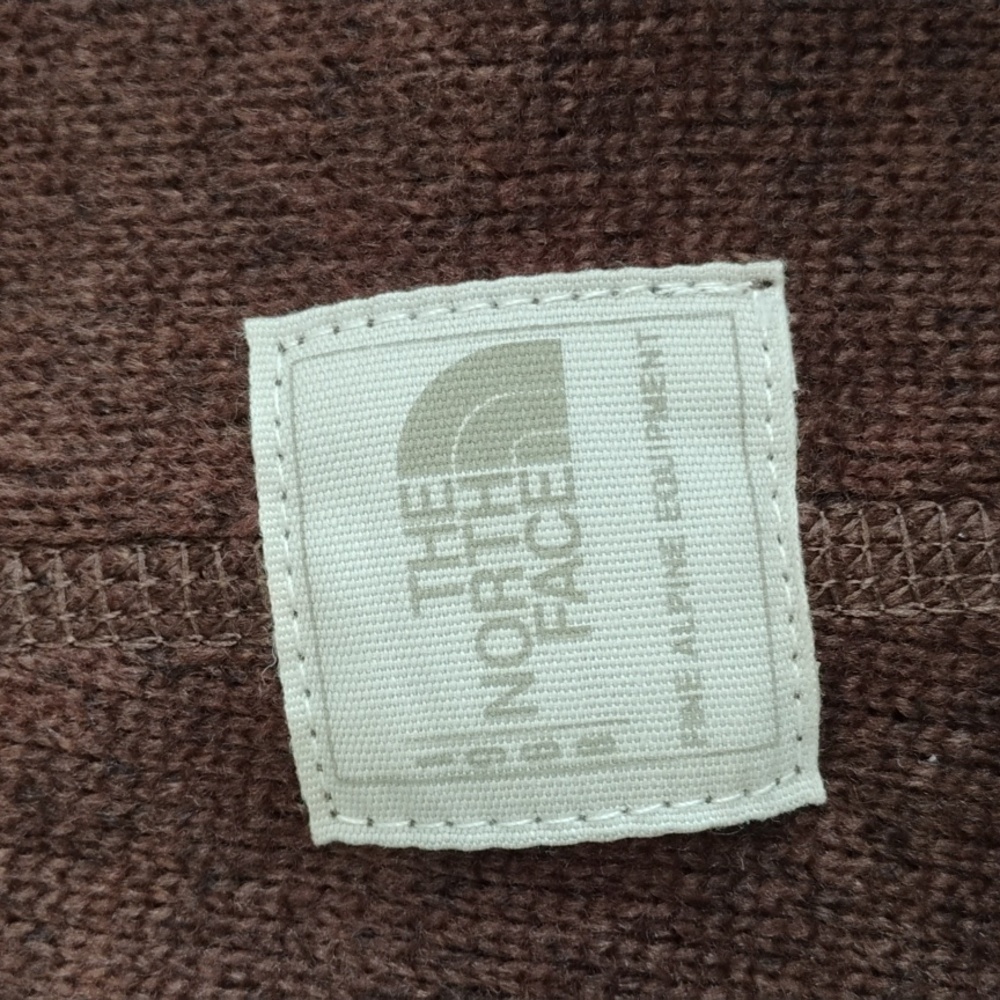 North Face Women's Crescent Ridge Shawl Collar Fleece Pullover Brown Large NWT - Picture 6 of 10